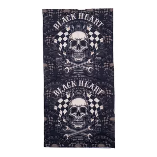 Wielofunkcyjna chusta na motor szalik ocieplacz na szyję W-TEC Black Heart Scarfest - Starter