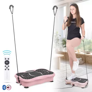 Platforma wibracyjna z linkami inSPORTline Maviro  ∙ głośnik ∙ Bluetooth ∙ USB ∙ 99 prędkości ∙ pilot ∙ antypoślizgowa powierzchnia