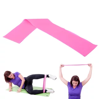 Guma do ćwiczeń inSPORTline Hangy Light ∙ 3,4 kg oporu ∙ elastyczny kauczuk ∙ szerokość 7,5 cm