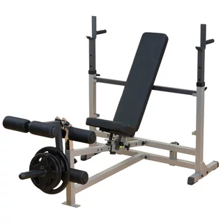 Ławka wielofunkcyjna pod sztangę Body-Solid GDIB46L PowerCenter ∙ 6 poziomów ∙ solidna konstrukcja ∙ udźwig 200 kg