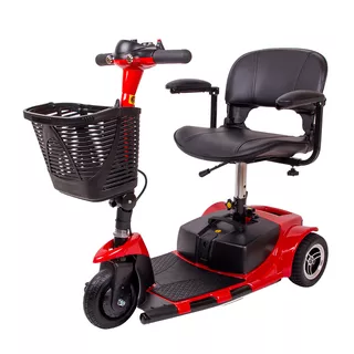 Trójkołowy wózek elektryczny inSPORTline Kocunar ∙ 180 W ∙ zasięg 20 km ∙ 120 kg ∙ 6 km/h ∙ składany