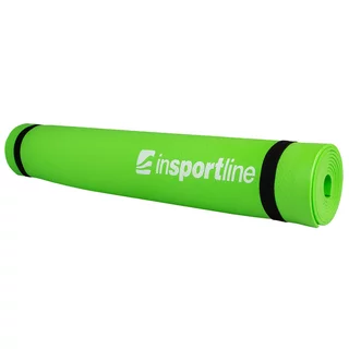 Mata fitness inSPORTline EVA 173x60 ∙ tłumiąca wstrząsy ∙ termoizolacyjna ∙ antypoślizgowa ∙ waga 340 g - Odblaskowy zielony