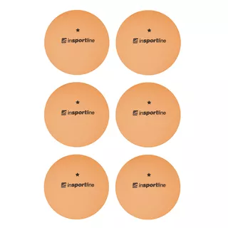 Piłeczki do ping-ponga inSPORTline Elisenda S1 ∙ zestaw 6 szt ∙ 1 gwiazdka ∙ stabilny lot