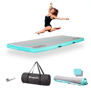Ścieżka akrobatyczna do ćwiczeń Airtrack inSPORTline Airstunt 300x100x10 cm ∙ nośność 500 kg ∙ wodoodporna ∙ pokrowiec w zestawie