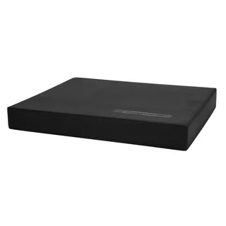 Podkładka do balansowania inSPORTline Brik 48×38×6 cm ∙ z pianki TPE ∙ nośność 150 kg ∙ stabilizacja i koordynacja ∙ wzmacnia mięśnie - Czarny