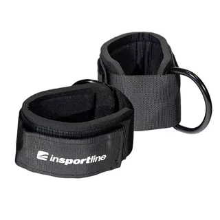 2 x opaska treningowa na kostkę inSPORTline AWS ∙ regulacja 18–40 cm ∙ oczko 4×6 cm ∙ materiał poliester/EVA/stal