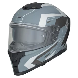 Kask motocyklowy integralny W-TEC Nexwor Graphic ∙ ece 22.06 ∙ blenda przeciwsłoneczna ∙ regulowana wentylacja - Szary