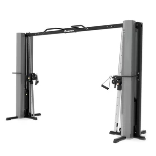 Brama do ćwiczeń inSPORTline Cable Crossover CC450 ∙ 2×90 kg stos ∙ wyciągi górny i dolny ∙ solidna stalowa konstrukcja