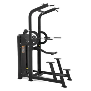 Profesjonalny wielofunkcyjny drążek i poręcz do podciągania z asystą inSPORTline Velocer CD85 ∙ system bloczków 1:1 ∙ nośność 180 kg