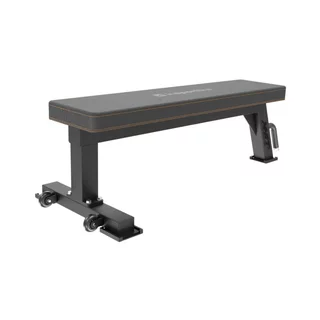 Płaska ławka treningowa inSPORTline X-NT B20 ∙ profil 50×50 mm ∙ nośność 400 kg ∙ stabilna konstrukcja ∙ gumowane nóżki