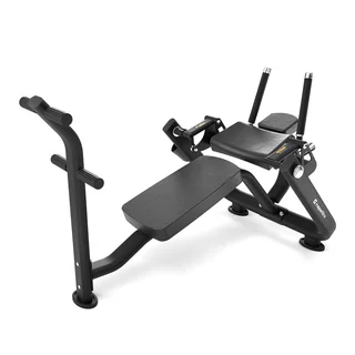 Maszyna do ćwiczeń mięśni brzucha na ławce skośnej inSPORTline Velocer Plate Loaded ∙ obciążenie talerzami ∙ nośność 180 kg