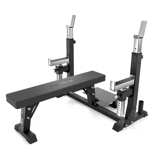 Ławka do wyciskania Bench Press inSPORTline X-NT BP20 ∙ nośność 500 kg ∙ stojak 350 kg ∙ podest asekuranta