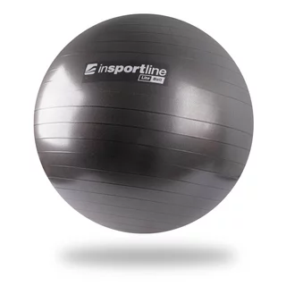 Piłka gimnastyczna / fitness 55 cm inSPORTline Lite Ball ∙ powierzchnia antypoślizgowa ∙ maks. obciążenie 200 kg - Czarny