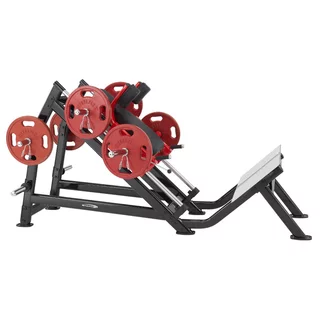 Suwnica na nogi Steelflex Plateload Line PLHP ∙ 4 obciążniki olimpijskie ∙ waga 171 kg ∙ powłoka proszkowa