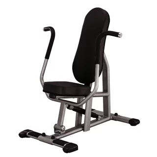 Maszyna do ćwiczeń klatki piersiowej BODY-SOLID Hydraulicline CPB300 ∙ 6 poziomów oporu ∙ nośność 120 kg ∙ amortyzatory olejowe - Czarny