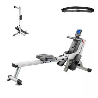 Wioślarz domowy magnetyczny inSPORTline Yukona Lite ∙ 16 poziomów obciążenia ∙ 21 programów ∙ HRC + pas ∙ składany ∙ nośność 110 kg