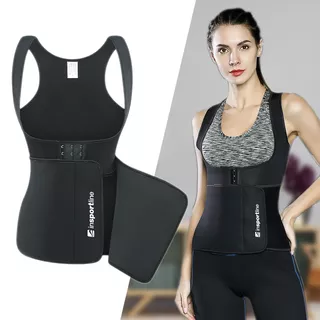 Gorset fitness na ramiączkach inSPORTline Corbeam ∙ wyszczuplający ∙ stabilizujący ∙ kompresyjny z ramiączkami