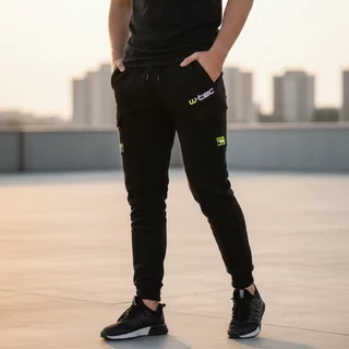 Spodnie dresowe unisex W-TEC Signature ∙ krój cargo ∙ praktyczne kieszenie ∙ gumowy pas ∙ miękki materiał ∙ idealne na trening i relaks