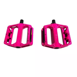 Pedały rowerowe aluminiowe Crussis Wellgo - Magenta