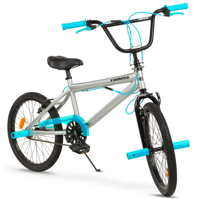Rower BMX Toimsa BMX 20" - Czarny - Srebrny