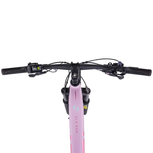 Damski górski rower elektryczny inSPORTline ISL Asuki EVO 835 Wh 27,5" - model 2026 ∙ nośność 140 kg ∙ silnik bafang 95 nm ∙ sztyca teleskopowa - Żółty promień słońca