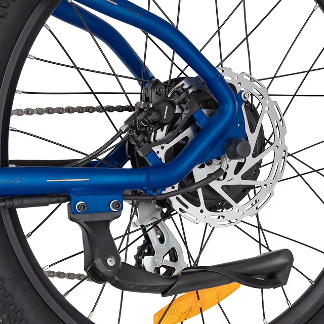 Młodzieżowy rower elektryczny inSPORTline ISL Savager 24" ∙ bateria 360 Wh ∙ zasięg do 70 km ∙ silnik bafang ∙ hamulce hydrauliczne - Różowy rumieniec