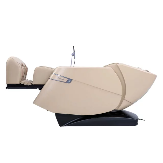 Fotel masujący 4D inSPORTline Salvenza ∙ do masażu ∙ 18 programów ∙ Zero Gravity ∙ 34 poduszki powietrzne ∙ nośność 120 kg - Beżowy
