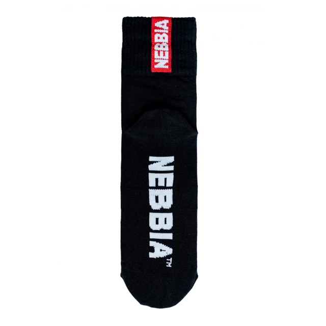 Skarpety Nebbia "EXTRA MILE" crew 103 - Czarny