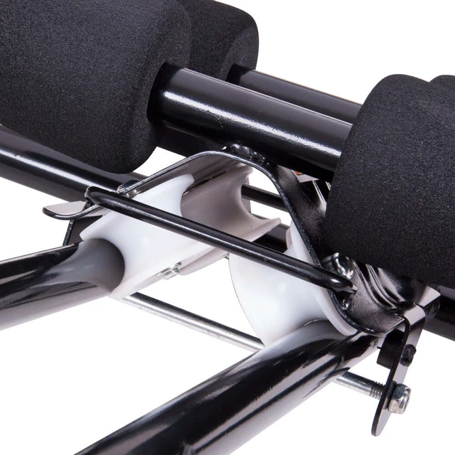 Ławka / trenażer do ćwiczeń brzucha inSPORTline AB Lifter Easy ∙ 4 poziomy oporu ∙ składane ∙ LED