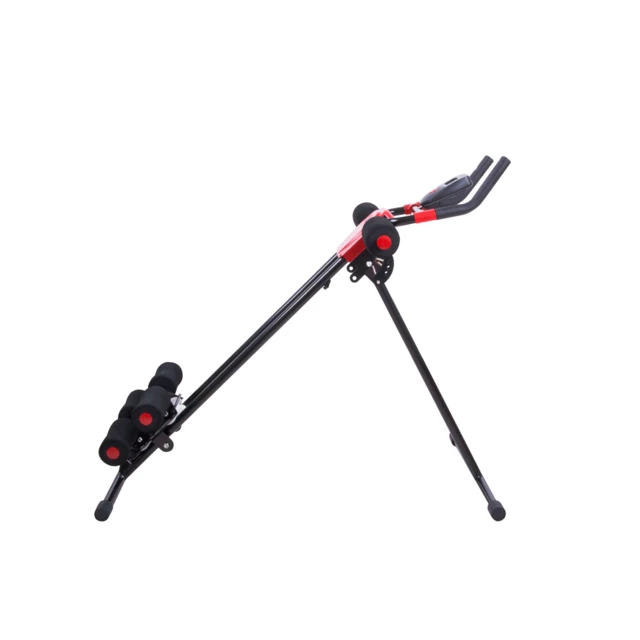 Ławka / trenażer do ćwiczeń brzucha inSPORTline AB Lifter Easy ∙ 4 poziomy oporu ∙ składane ∙ LED