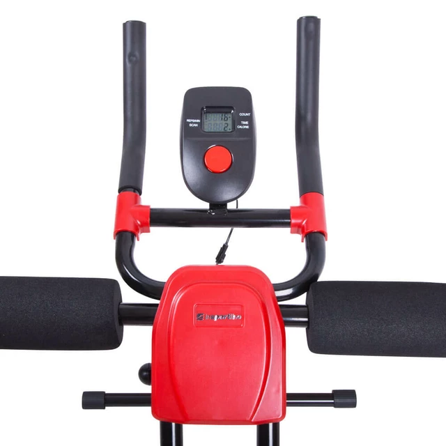 Ławka / trenażer do ćwiczeń brzucha inSPORTline AB Lifter Easy ∙ 4 poziomy oporu ∙ składane ∙ LED