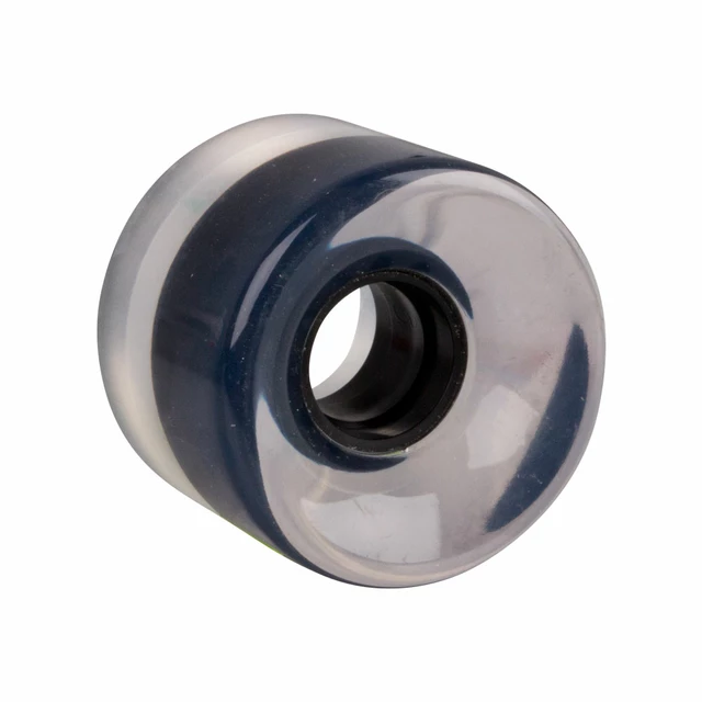 Przezroczyste kółko do deskorolki typu penny board fiszka 60*45 mm - Zielony - Czarny