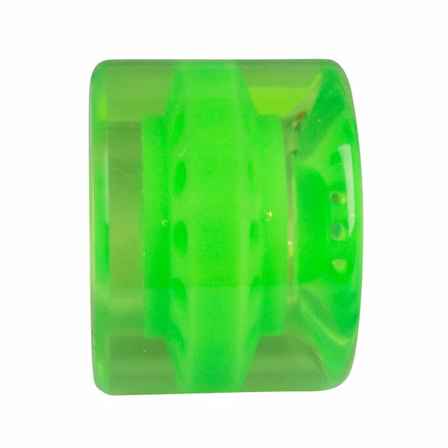 Przezroczyste kółko do deskorolki typu penny board fiszka 60*45 mm - Zielony