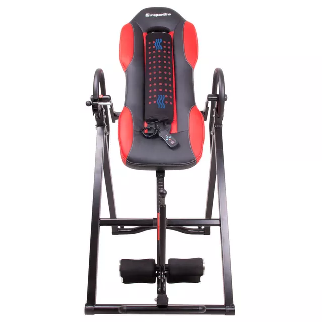 Ławka grawitacyjna z podgrzewanym pasem masującym inSPORTline Inverso Heaty 150kg