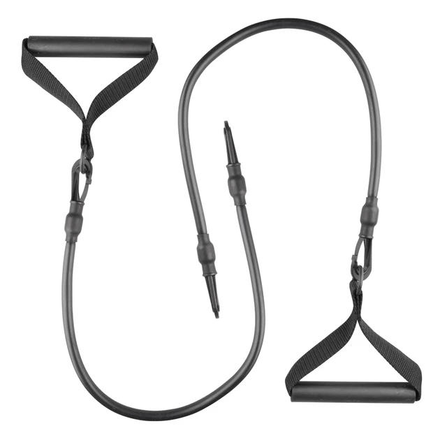 Ekspander gumowy do trenera równowagi inSPORTline Dome 75 cm ∙ opór 3 kg ∙ ergonomiczne uchwyty