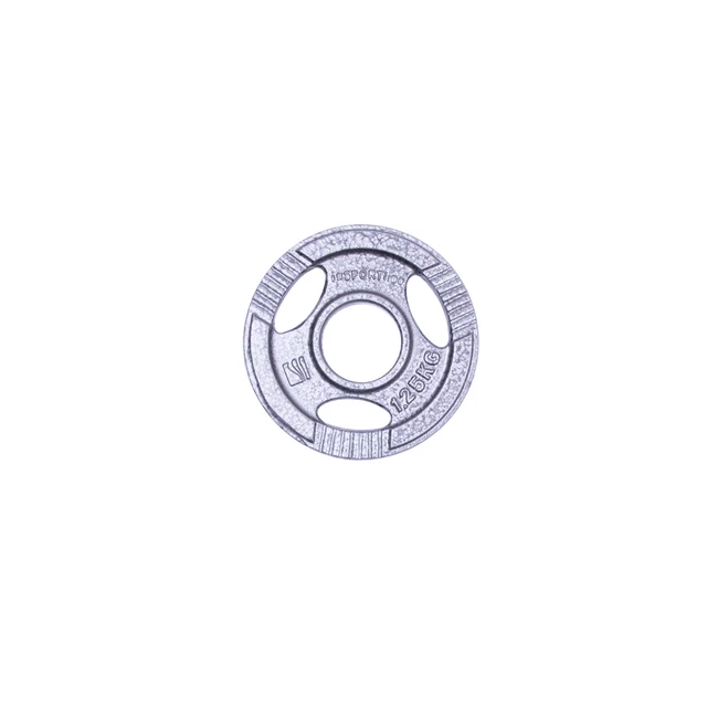 Obciążenia olimpijskie żeliwne inSPORTline Hamerton ∙ 1,25-25 kg ∙ otwór 50 mm ∙ uchwyty ergonomiczne ∙ ochrona antykorozyjna