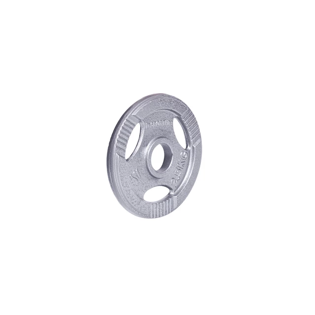 Obciążenia żeliwne inSPORTline Hamerton 30 mm 1,25-25 kg ∙ powłoka antykorozyjna ∙ uchwyty ergonomiczne ∙ trwała konstrukcja