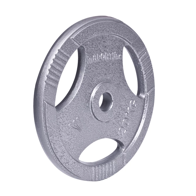 Obciążenia żeliwne inSPORTline Hamerton 30 mm 1,25-25 kg ∙ powłoka antykorozyjna ∙ uchwyty ergonomiczne ∙ trwała konstrukcja