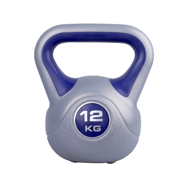 Hantle kettlebell inSPORTline Vin-Bell 1-20kg ∙ powłoka winylowa ∙ 4 gumowe podkładki ∙ stabilny chwyt