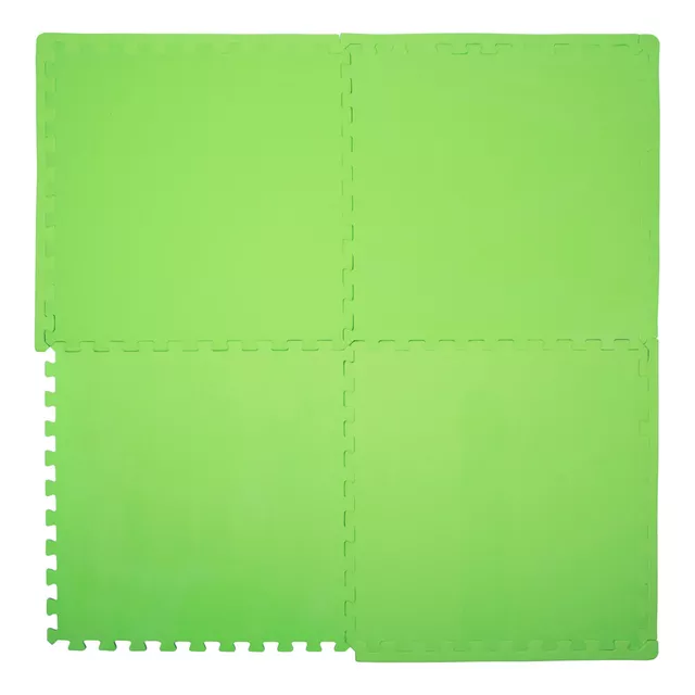 Mata treningowa modułowa inSPORTline Puzzle EVA ∙ antypoślizgowa ∙ pianka EVA ∙ 4 elementy