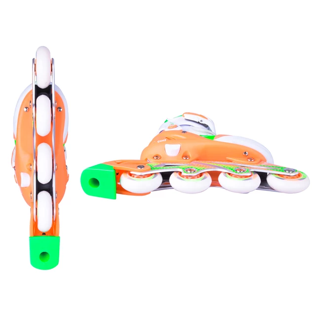 Regulowane rolki uniwersalne Worker Nubila ∙ ABEC 5 Carbon ∙ aluminiowa rama ∙ MicroLock ∙ Comfort Fit