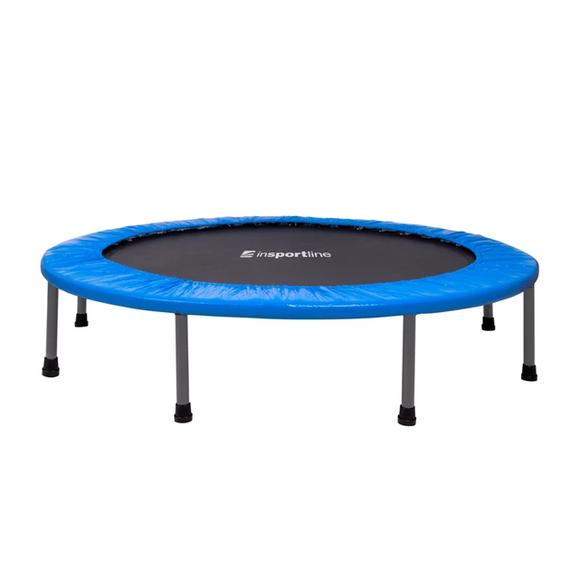 Trampolina fitness inSPORTline Flopper 140 cm ∙ nośność 100 kg ∙ rama stalowa ocynk ∙ mata PP ∙ 48 sprężyn