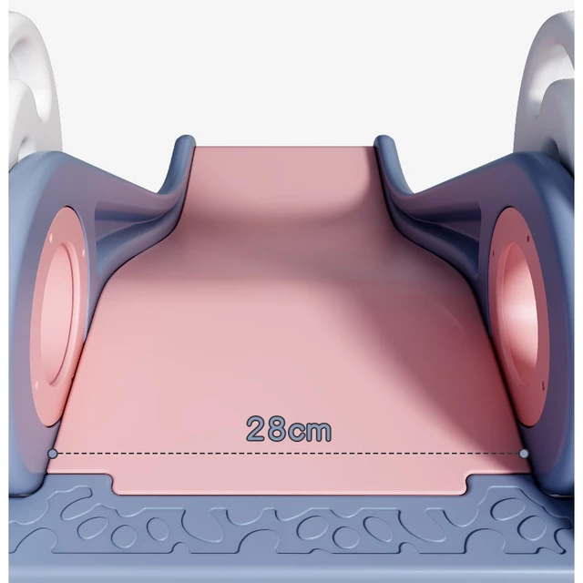 Zjeżdżalnia ogrodowa / domowa dla dzieci inSPORTline Kaimala ∙ nośność 40 kg ∙ waga 5,1 kg ∙ HDPE ∙ stabilna i bezpieczna ∙ antypoślizgowa - Biały