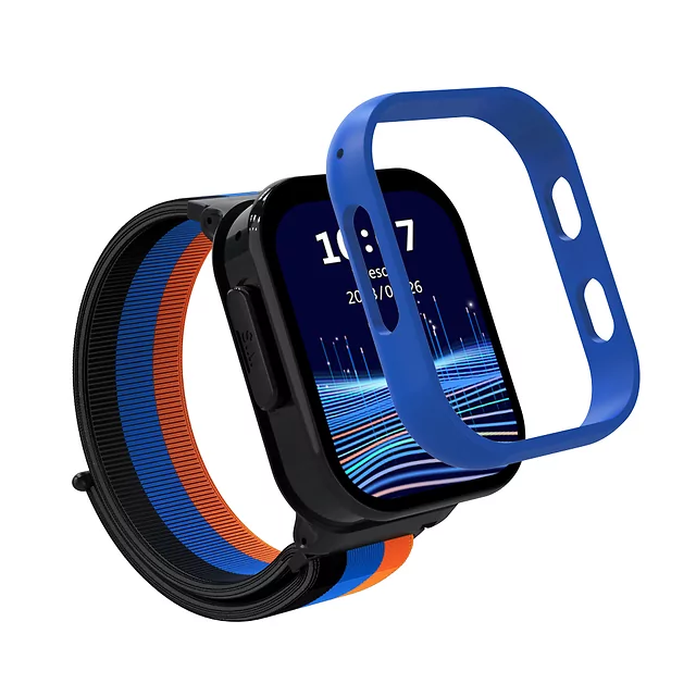 Smartwatch dziecięcy inSPORTline Cubbio ∙ wymienne ramki ∙ śledzenie GPS ∙ przycisk SOS ∙ połączenia głosowe ∙ IP 67 ∙ karta SIM - Biały