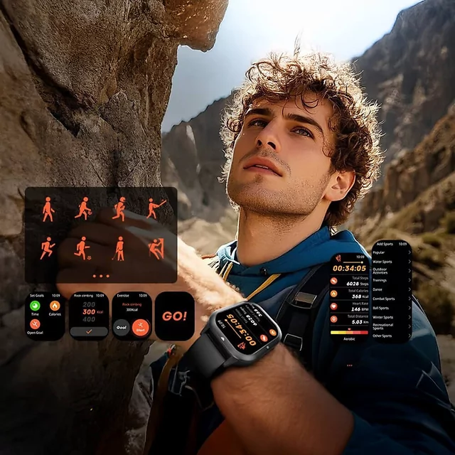 Smartwatch sportowy inSPORTline Gradana ∙ 100+ trybów sportowych ∙ bateria do 25 dni ∙ monitorowanie zdrowia ∙ asystent AI  ∙ wodoodporny