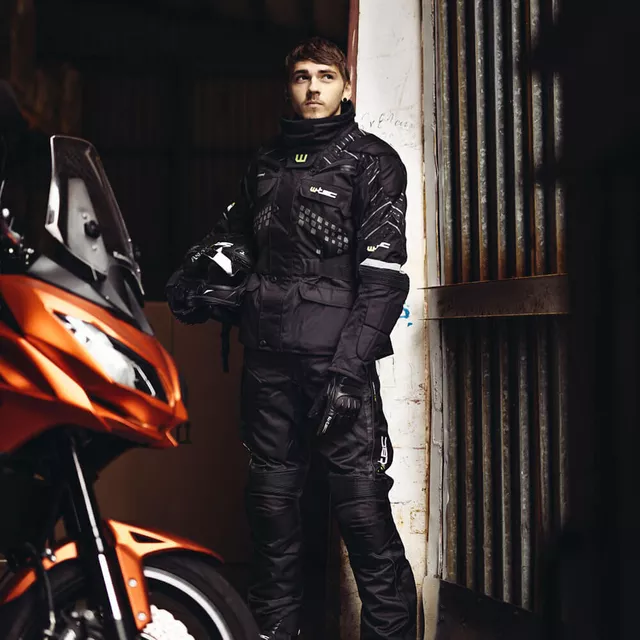 Rękawice motocyklowe W-TEC Talhof - Czarny