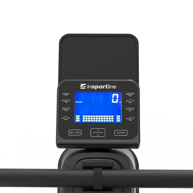 Wioślarz domowy inSPORTline Yukona ∙ magnetyczny ∙ aplikacja Kinomap ∙ pas piersiowy HRC ∙ 16 stopni obciążenia ∙ aplikacja FitShow ∙ Bluetooth