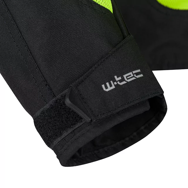 Męska kurtka motocyklowa letnia W-TEC Saigair - Fluo Yellow-Black