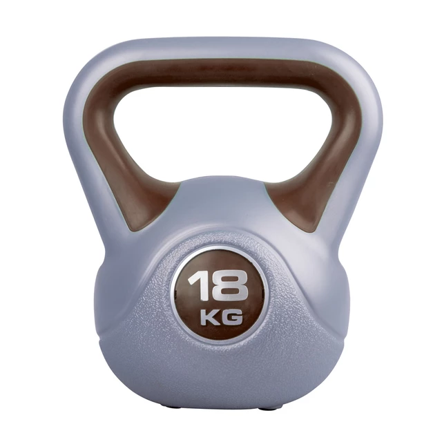 Hantle kettlebell inSPORTline Vin-Bell 1-20kg ∙ powłoka winylowa ∙ 4 gumowe podkładki ∙ stabilny chwyt