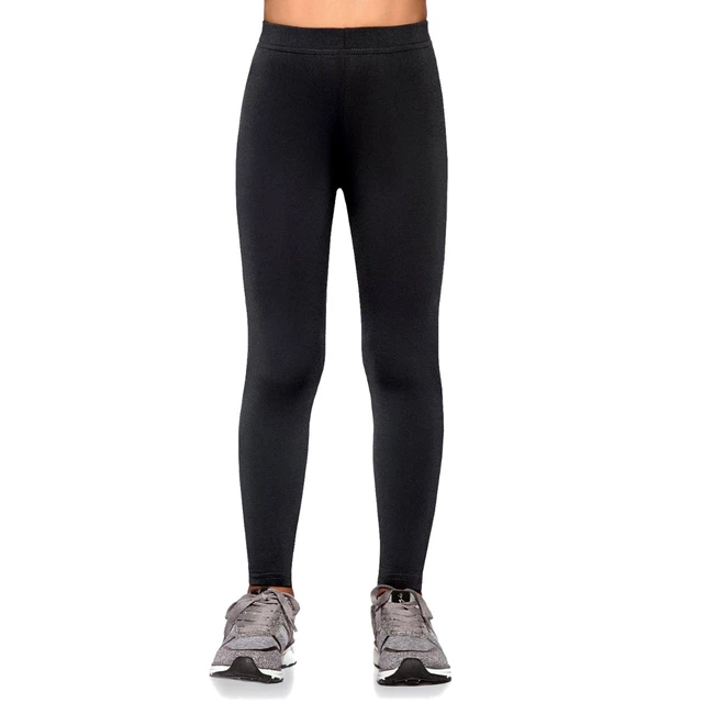 Legginsy dziecięce BAS BLEU Mimi - Różowy - Czarny